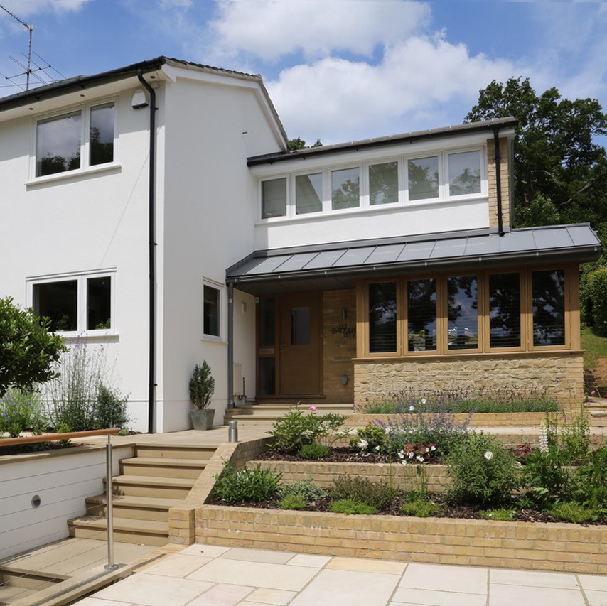 Two Storey House Extension with Views